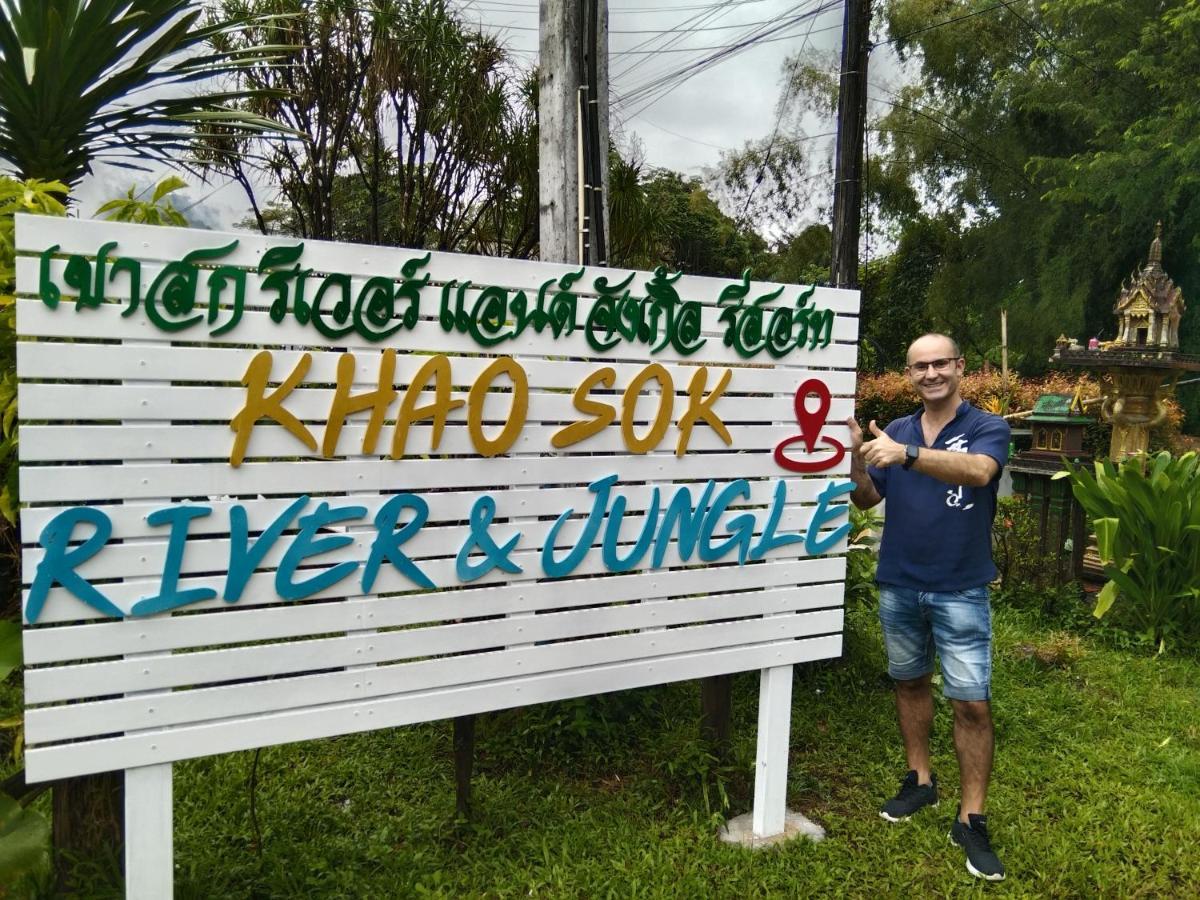Khao Sok River & Jungle Resort Khao Sok National Park Exteriör bild